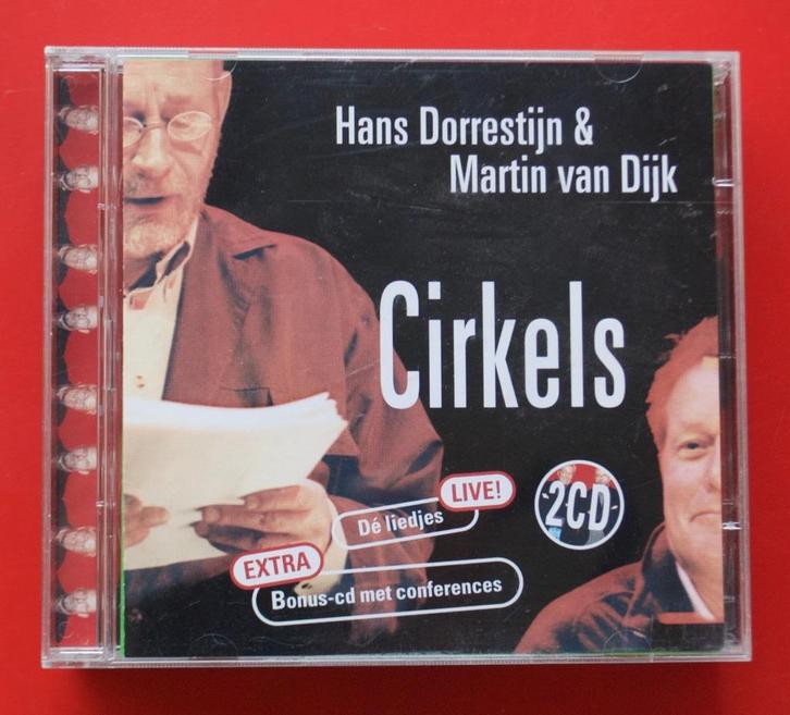 2cd Hans Dorrestijn & Martin van Dijk Cirkels Het lijden, Cd's en Dvd's, Cd's | Humor en Cabaret, Gebruikt, Ophalen of Verzenden