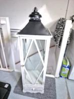 Mooie Windlicht Lantaarn, Wit, Ophalen of Verzenden, Zo goed als nieuw, 75 cm of meer