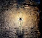 Vintage Val Saint Lambert kristalglazen wandlamp., Ophalen of Verzenden