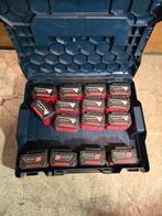 Partij 15x Bosch 14.4v accu, Bosch, ., Ophalen of Verzenden, Zo goed als nieuw
