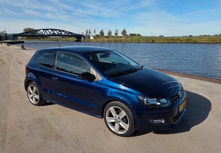 Volkswagen Polo 1.2 TSI 77KW 2011 Blauw, Auto's, Volkswagen, Particulier, Polo, ABS, Airbags, Airconditioning, Android Auto, Apple Carplay