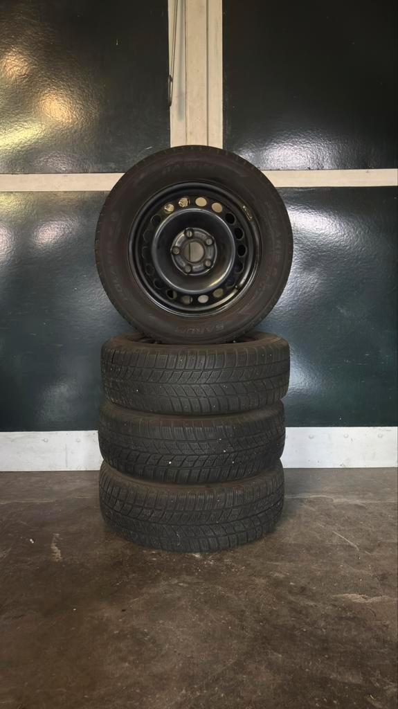 Barum Polaris 2 195/65 R15 Winterband — 6 mm profiel, Auto-onderdelen, Banden en Velgen, Band(en), Winterbanden, 15 inch, 195 mm