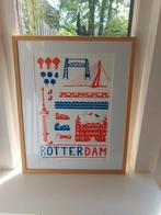 Zeefdruk  ROTTERDAM       Petra Baan, Antiek en Kunst, Kunst | Litho's en Zeefdrukken, Ophalen of Verzenden