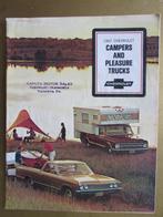 1967 CHEVROLET CAMPERS brochure, Engels, Ophalen of Verzenden, Zo goed als nieuw, Chevrolet
