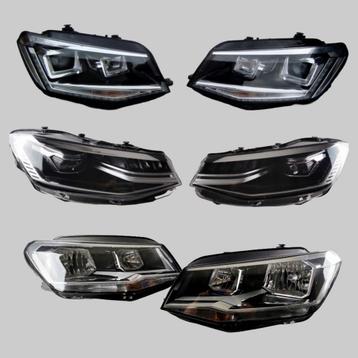 VOLKSWAGEN CADDY, GEBRUIKTE ORIGINELE XENON LED KOPLAMPEN beschikbaar voor biedingen
