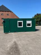 kantoorunit / container / 6 x 2.45 met keuken en toilet, Ophalen, Zo goed als nieuw