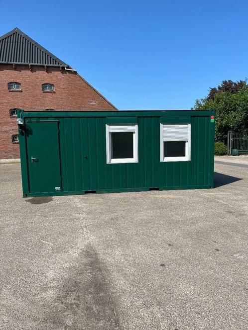 kantoorunit / container / 6 x 2.45 met keuken en toilet, Doe-het-zelf en Verbouw, Bouwketen en Schaftketen, Zo goed als nieuw