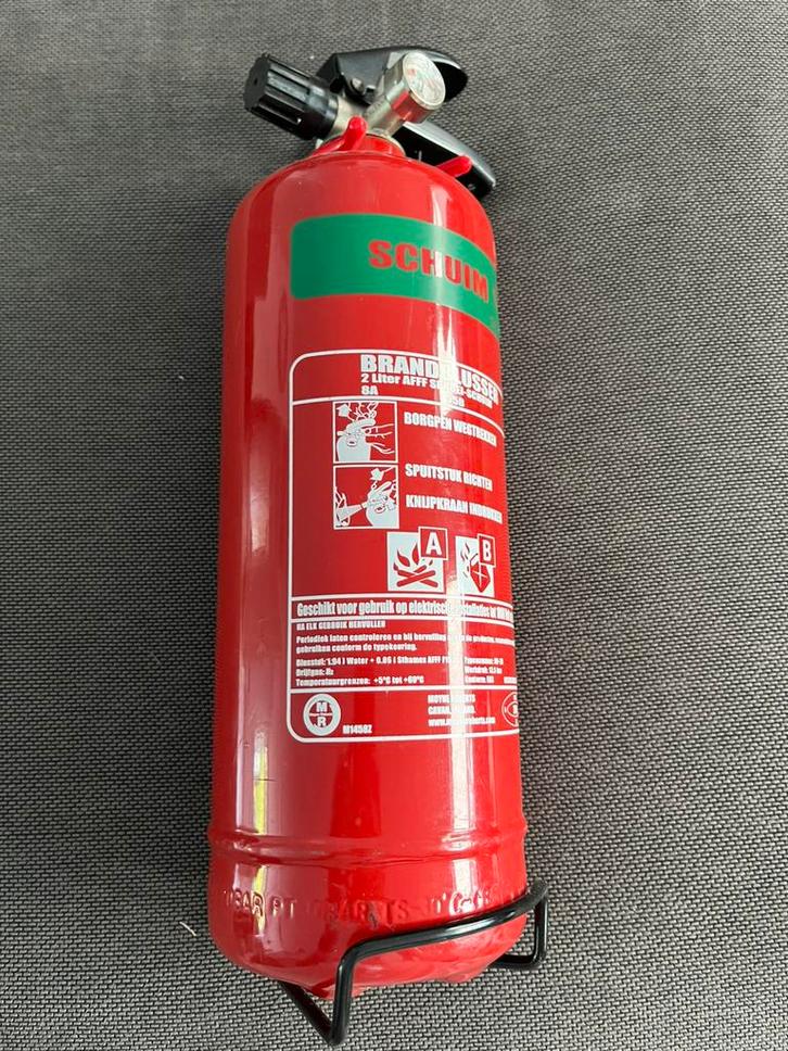 Brandblusser eventueel met ophangbeugel, Huis en Inrichting, Brandblussers en Brandkasten, Zo goed als nieuw, Ophalen of Verzenden