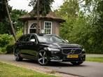 Volvo V90 2.0 D3 150PK Automaat R-Design Virtual Panorama AC, 1598 kg, Zwart, Diesel, Onderhoudsboekje