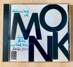 cd: Thelonious Monk - Monk, Ophalen of Verzenden, Zo goed als nieuw, Jazz