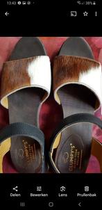Clumpy's met koeienvacht NIEUW. Maat 40., Overige kleuren, Clumpy's, Nieuw, Sandalen of Muiltjes