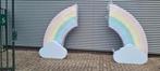 Grote rainbow and clouds backdrop, Ophalen, Nieuw