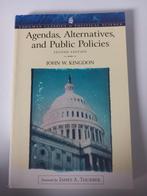 Agendas, Alternatives & Public Policies, John W. Kingdon, Ophalen of Verzenden, Zo goed als nieuw