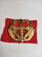 Baretembleem Stoottroepen zonder oogjes, Verzamelen, Ophalen of Verzenden, Landmacht, Nederland, Embleem of Badge