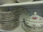 Dinerservies Mitterteich Bavaria grote bloemboeketten / roos, Antiek en Kunst, Antiek | Servies compleet, Ophalen of Verzenden