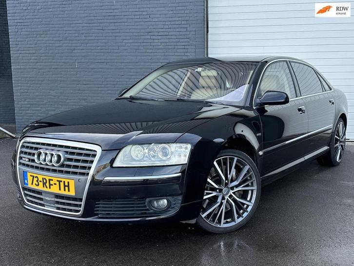 Audi A8 6.0 W12 Quattro Lang Pro Line SCHUIFDAK/VOLOPTIE/VOL, Auto's, Audi, Bedrijf, Te koop, A8, 4x4, ABS, Airbags, Airconditioning