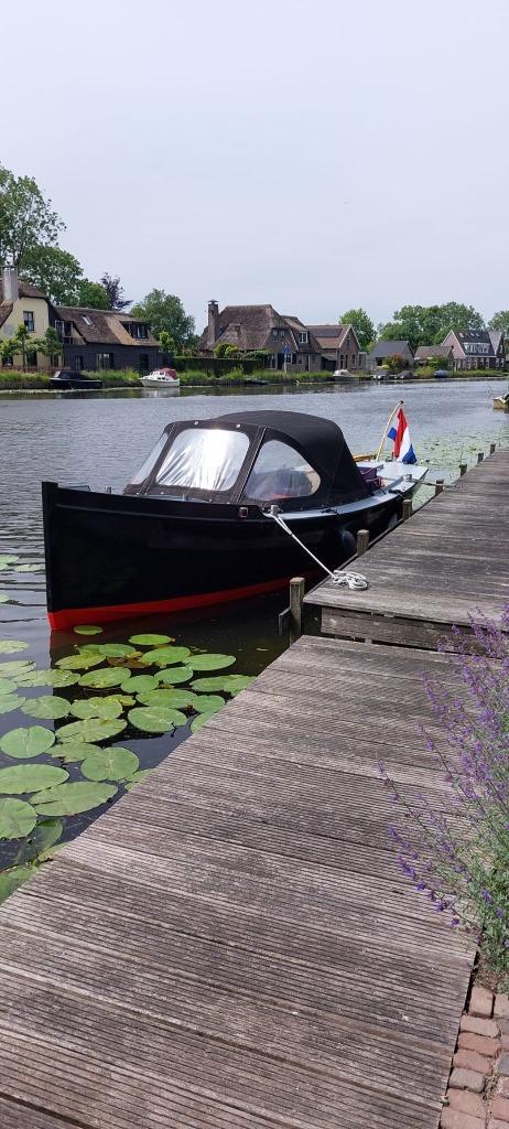 Sloep Matez staal, Watersport en Boten, Sloepen, Gebruikt, 10 tot 30 pk, 3 tot 6 meter, Binnenboordmotor, Diesel, Staal, Ophalen