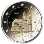 Duitsland 2 Euro-set 2021 (A-D-F-G-J) Sachsen-Anhalt, Ophalen of Verzenden, Duitsland, 2 euro, Setje