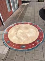 Kinast Atelier Toledo Tapijt Rond 220cm, Huis en Inrichting, Gebruikt, Beige, Rond, Ophalen of Verzenden