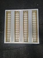 30 x Systeemplafond TL 4 lampen vierkant 67x67 cm - 14 watt, Ophalen, Nieuw, Metaal
