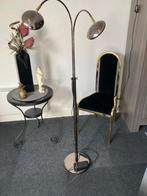 Vloerlamp met 2 lampen & dimmer, Ophalen, Gebruikt, Metaal, 150 tot 200 cm