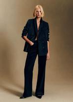 Jas MICHELE - Sézane x Antoinette Poisson Maat : 38, Maat 38/40 (M), Blauw, Nieuw, Jasje