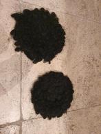 Zwarte pietenpruik, Geen merk, Ophalen of Verzenden, Gedragen, One size fits all