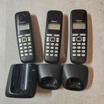 Gigaset A220 Draadloze Telefoon - 3 Handsets, Ophalen of Verzenden, Gebruikt, 3 handsets, Stralingsarm