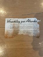 Ww2 pamflett / strooibiljet / propoganda bodemvondst!!, Verzamelen, Militaria | Tweede Wereldoorlog, Verzenden, Landmacht, Duitsland