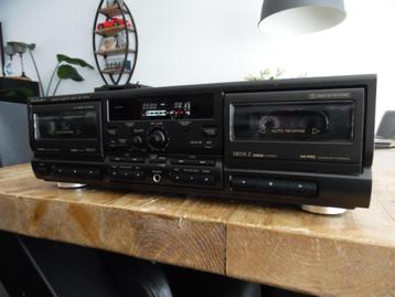 Technics dubbel autoreverse cassette deck type RS-TR575. beschikbaar voor biedingen