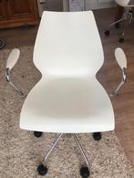Kartell Maui draaistoel wit, Ophalen, Gebruikt, Wit, Bureaustoel