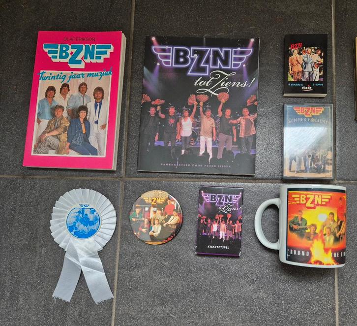 Grote BZN verzameling: cd's, dvd's, video's foto's enz., Verzamelen, Complete verzamelingen en Collecties, Ophalen
