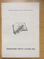 Professor Teeuw Award 1992, Ophalen of Verzenden, Zo goed als nieuw, Diverse schrijvers