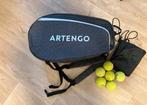Artengo Tennistas met Ballen, Ophalen of Verzenden, Gebruikt, Tas, Overige merken