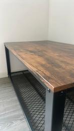Vasagle salontafel- Hout en metaal, Huis en Inrichting, Tafels | Salontafels, Ophalen, Overige materialen, 100 tot 150 cm, 50 tot 100 cm