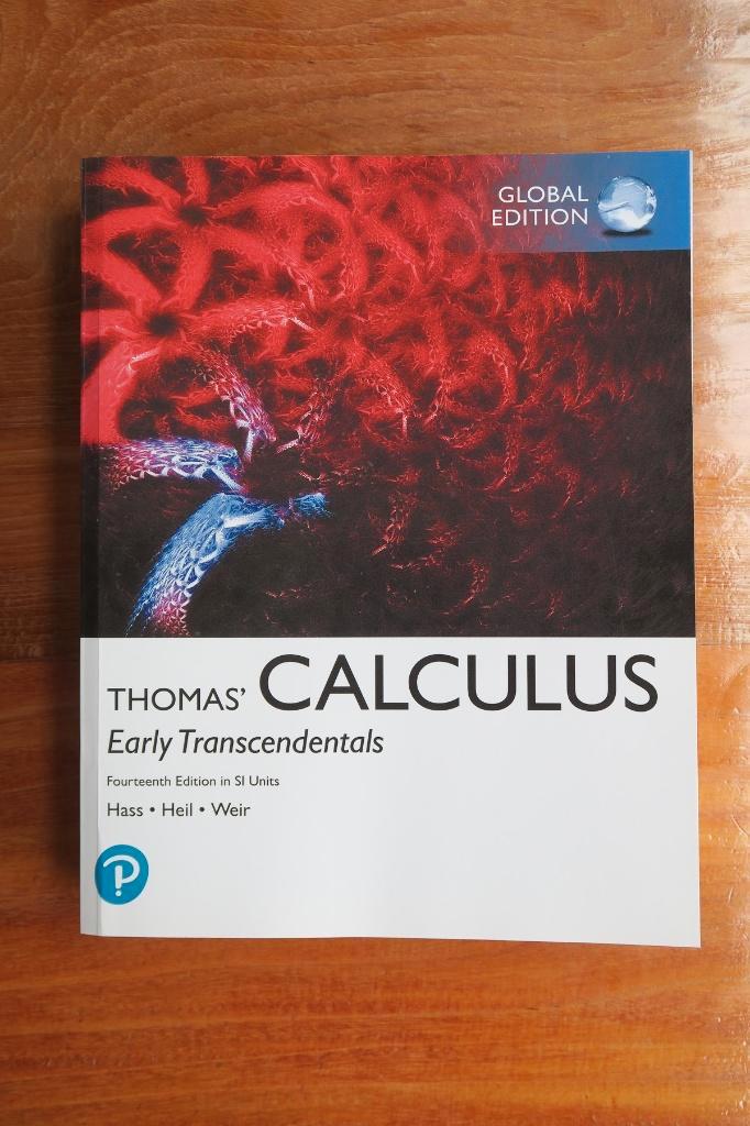 Boek: Thomas' Calculus - Early Transcendentals -14th edition, Boeken, Studieboeken en Cursussen, Zo goed als nieuw, WO, Beta, Ophalen of Verzenden