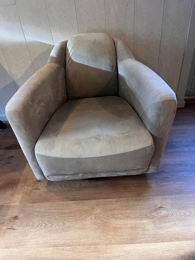 Comfortabele draai fauteuil, Huis en Inrichting, Minder dan 75 cm, Ophalen of Verzenden, Zo goed als nieuw, 75 tot 100 cm