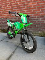 Stoere jongensfiets 16 inch, Ophalen, Zo goed als nieuw, Minder dan 16 inch, Zijwieltjes