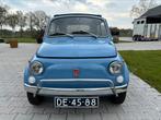 Fiat 500 0.5 L 1971 Summer Blue, Auto's, Achterwielaandrijving, Zwart, 514 kg, Blauw