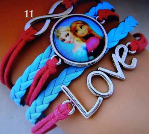 Prachtige FROZEN Kadoset (halsketting+armband) € 11,95 p/set, Sieraden, Tassen en Uiterlijk, Kindersieraden, Nieuw, Armband, Overige kleuren