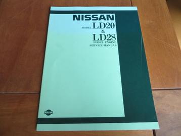 Werkplaatshandboek Nissan dieselmotor LD20, LD28 1988 beschikbaar voor biedingen