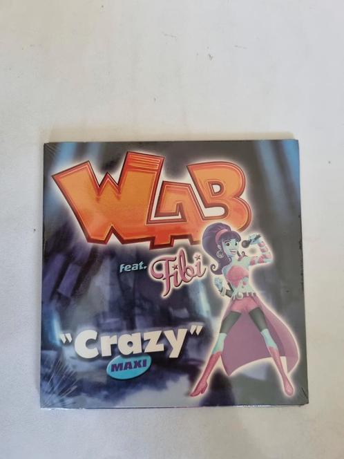 WAB feat. Fibi - Crazy. Cd single. NIEUW, Cd's en Dvd's, Cd Singles, Nieuw in verpakking, Ophalen of Verzenden