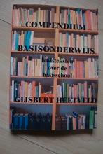 COMPENDIUM BASISONDERWIJS door Gijsbert Heetveld, Boeken, Ophalen of Verzenden, Zo goed als nieuw, Overige niveaus, Nederlands