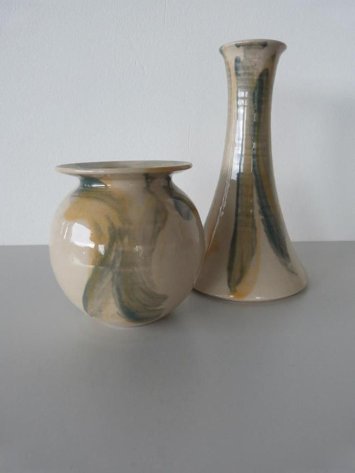 Egbert Boonstra keramiek - set vaasjes, Antiek en Kunst, Antiek | Keramiek en Aardewerk, Ophalen of Verzenden