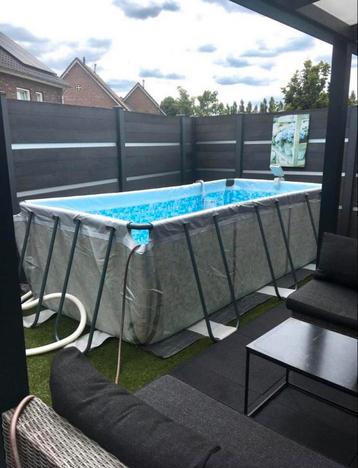 OpzetZwembad. 400x200x100 cm. Nieuw In Doos. beschikbaar voor biedingen