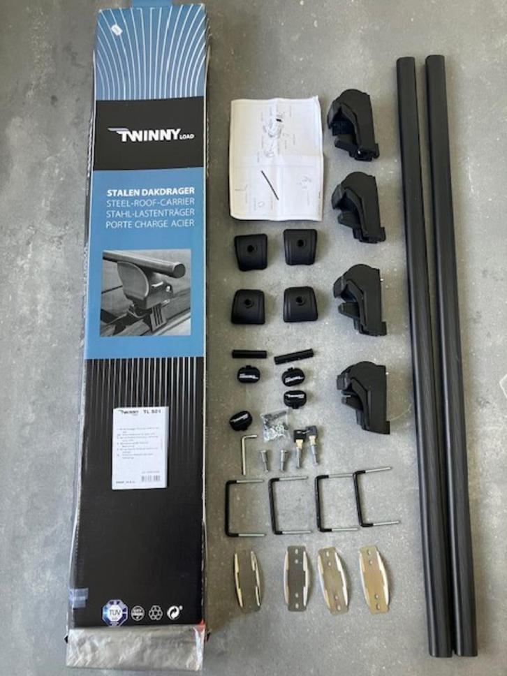 Twinny Load Totus dakdragers voor open rail zwart nieuw!, Auto diversen, Dakdragers, Nieuw, Ophalen