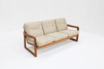 Vintage Mid century sofa teak Holstebro MöbelFabrik jaren 60, Ophalen, Hout, Bruin, Eén