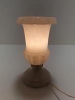 Albast Vaas Tafellamp Vintage, Ophalen, Overige materialen, Gebruikt, .