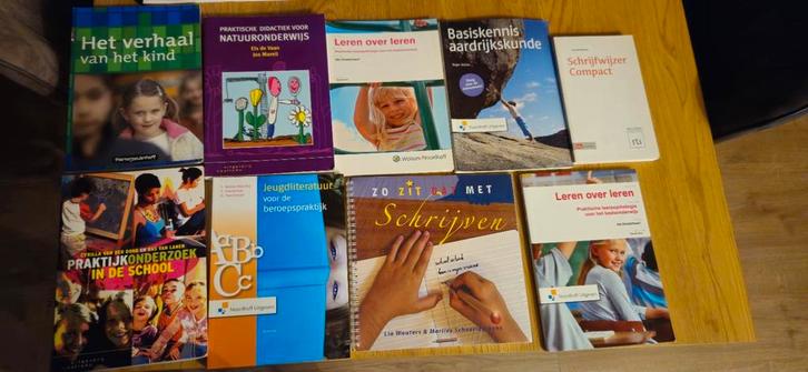 Studieboeken pabo pedagogiek €15 voor alles, Boeken, Studieboeken en Cursussen, Zo goed als nieuw, HBO, Alpha, Ophalen of Verzenden