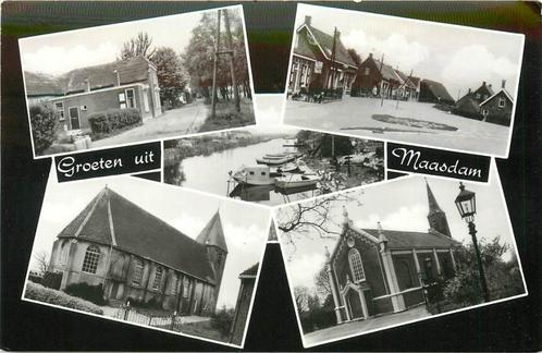 (388-497-045) Maasdam, Verzamelen, Ansichtkaarten | Nederland, Zuid-Holland, Verzenden